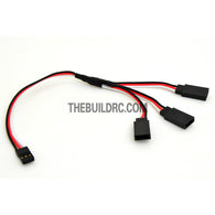 3.6A 235mm 3 in 1 Cable / Hub for S.BUS Servo (Futaba Compatible)