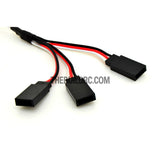 3.6A 235mm 3 in 1 Cable / Hub for S.BUS Servo (Futaba Compatible)