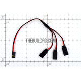3.6A 235mm 3 in 1 Cable / Hub for S.BUS Servo (Futaba Compatible)