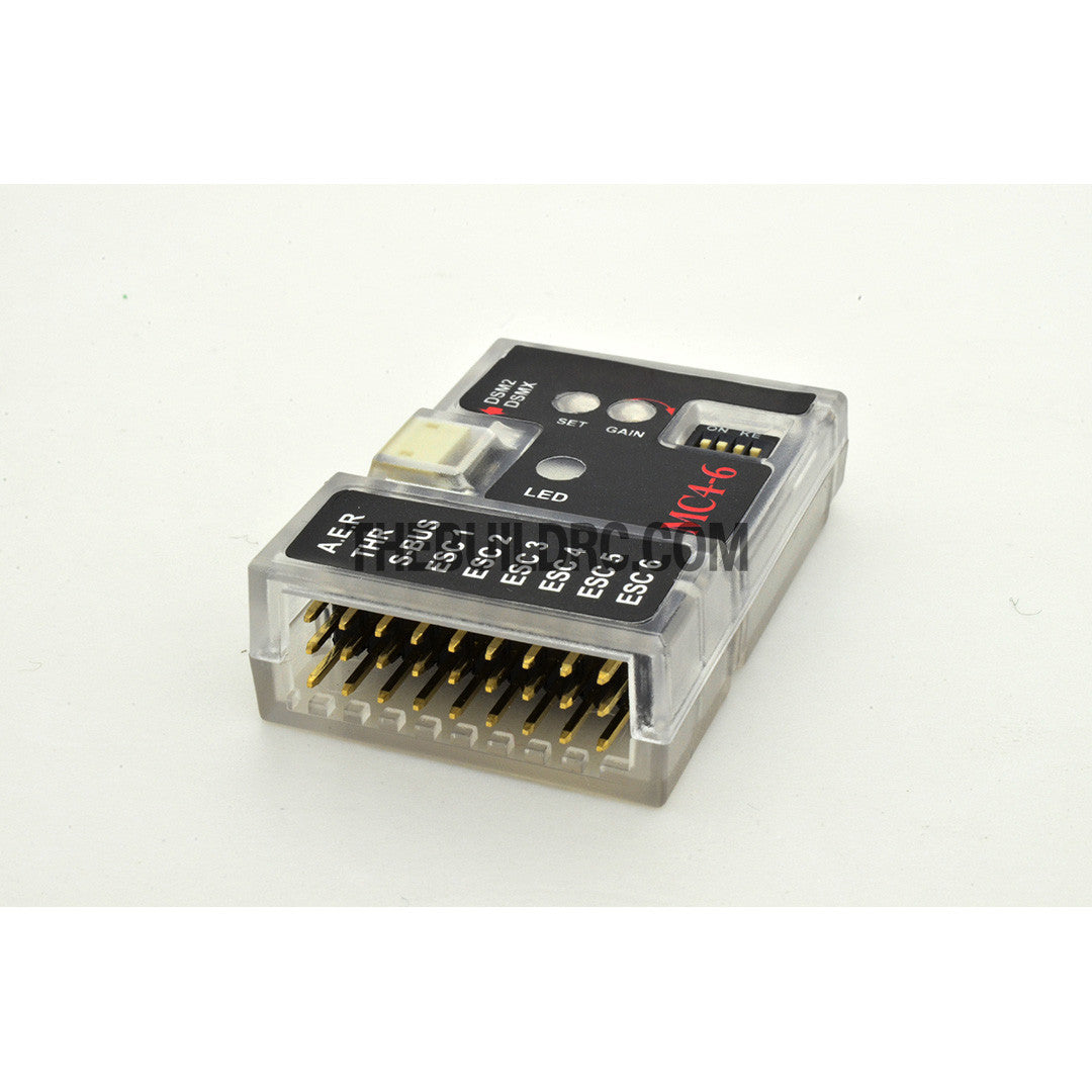 MC4-6 RC Multi-Copter Quad 4/6 Axis Flight Controller for DSM2/DSMX Satellite