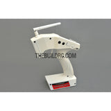 Eurgle 2.4Ghz 4Ch Digital FHSS Flexi-Mixing System LCD Pistol Grip Radio Gear with Built-in Gyro - White