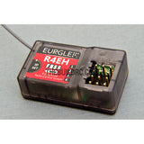 Eurgle 2.4Ghz 4Ch Digital FHSS Flexi-Mixing System LCD Pistol Grip Radio Gear with Built-in Gyro - White