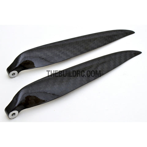 13 X 8" Carbon Fiber RC EP Plane Folding Propeller