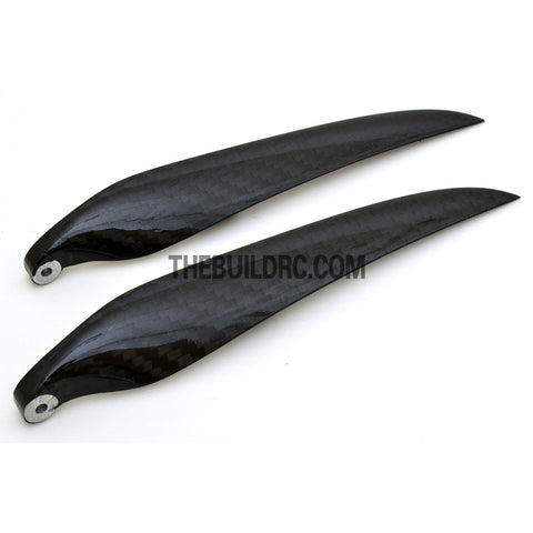 14 X 9.5" Carbon Fiber RC EP Plane Folding Propeller