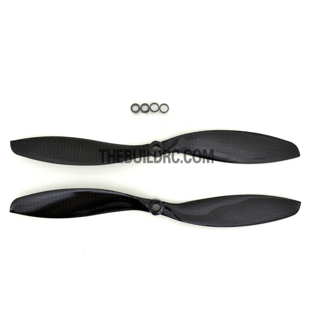 9 x 4.7" 9047 Carbon Fiber Propeller for RC R/c Multi Rotor Quadcopter (2pcs)