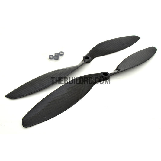 10 x 3.8" 1038 Carbon Fiber Propeller for RC R/c Multi Rotor Quadcopter (2pcs)