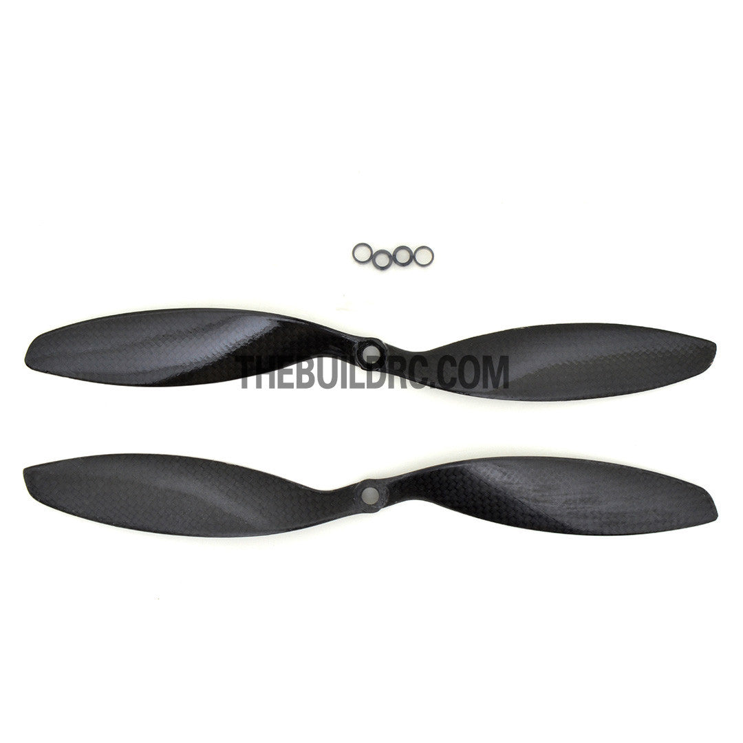 10 x 3.8" 1038 Carbon Fiber Propeller for RC R/c Multi Rotor Quadcopter (2pcs)