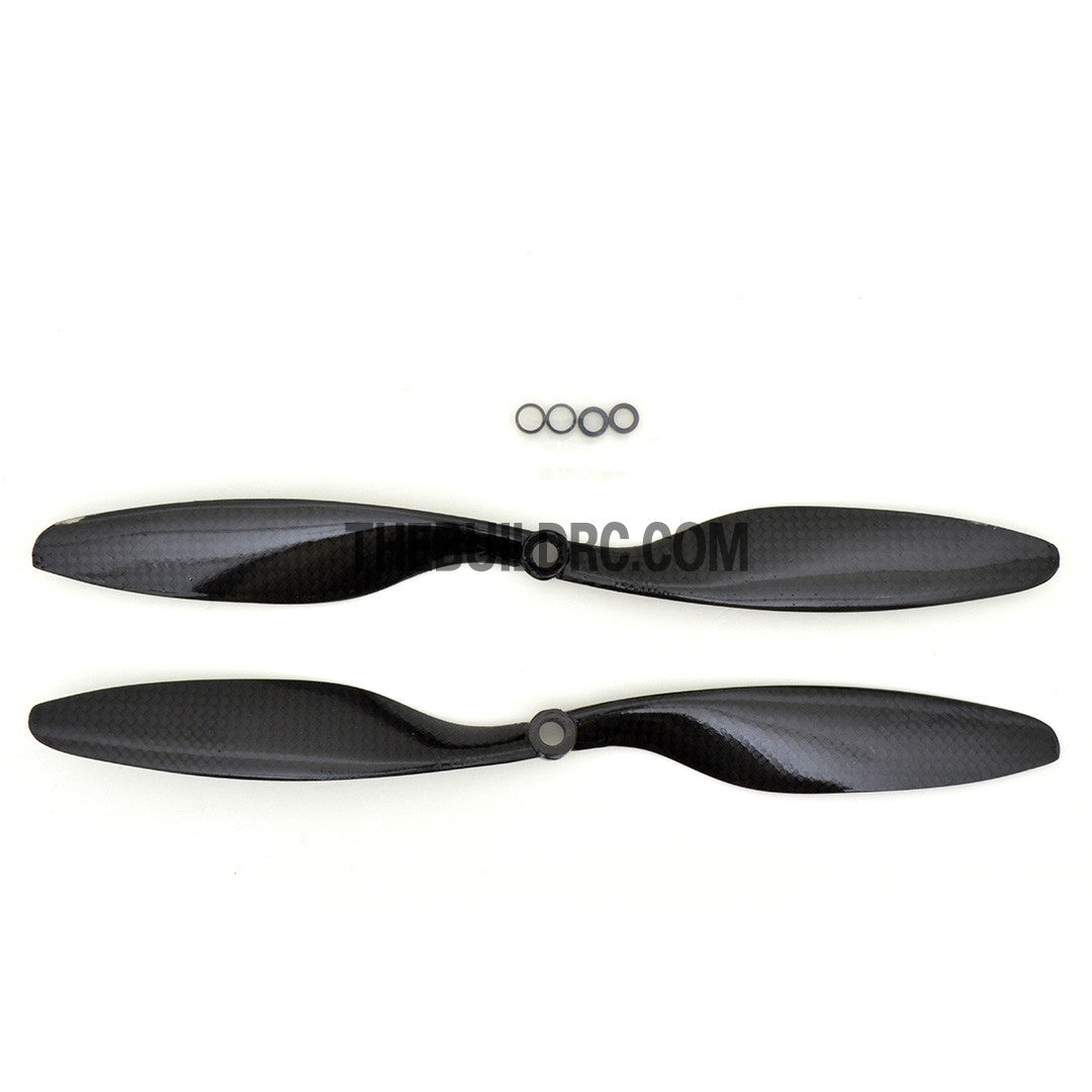10 x 4.5" 1045 Carbon Fiber Propeller for RC R/c Multi Rotor Quadcopter (2pcs)