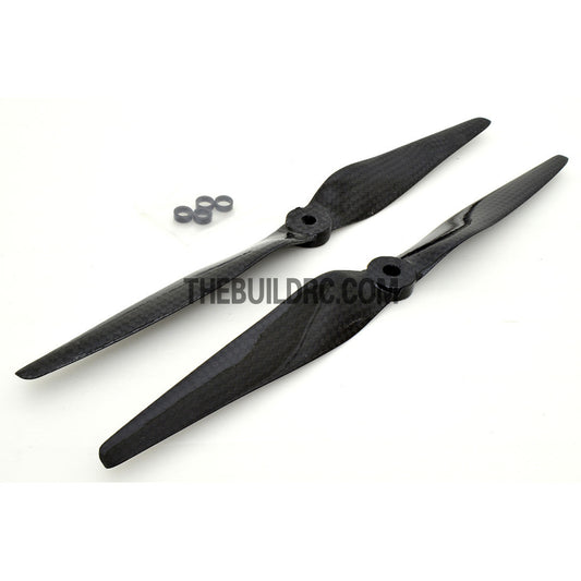 10 x 5" 1050 Carbon Fiber Propeller for RC R/c Multi Rotor Quadcopter (2pcs)