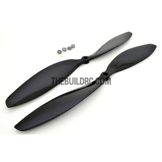 11 x 4.7" 1147 Carbon Fiber Propeller for RC R/c Multi Rotor Quadcopter (2pcs)