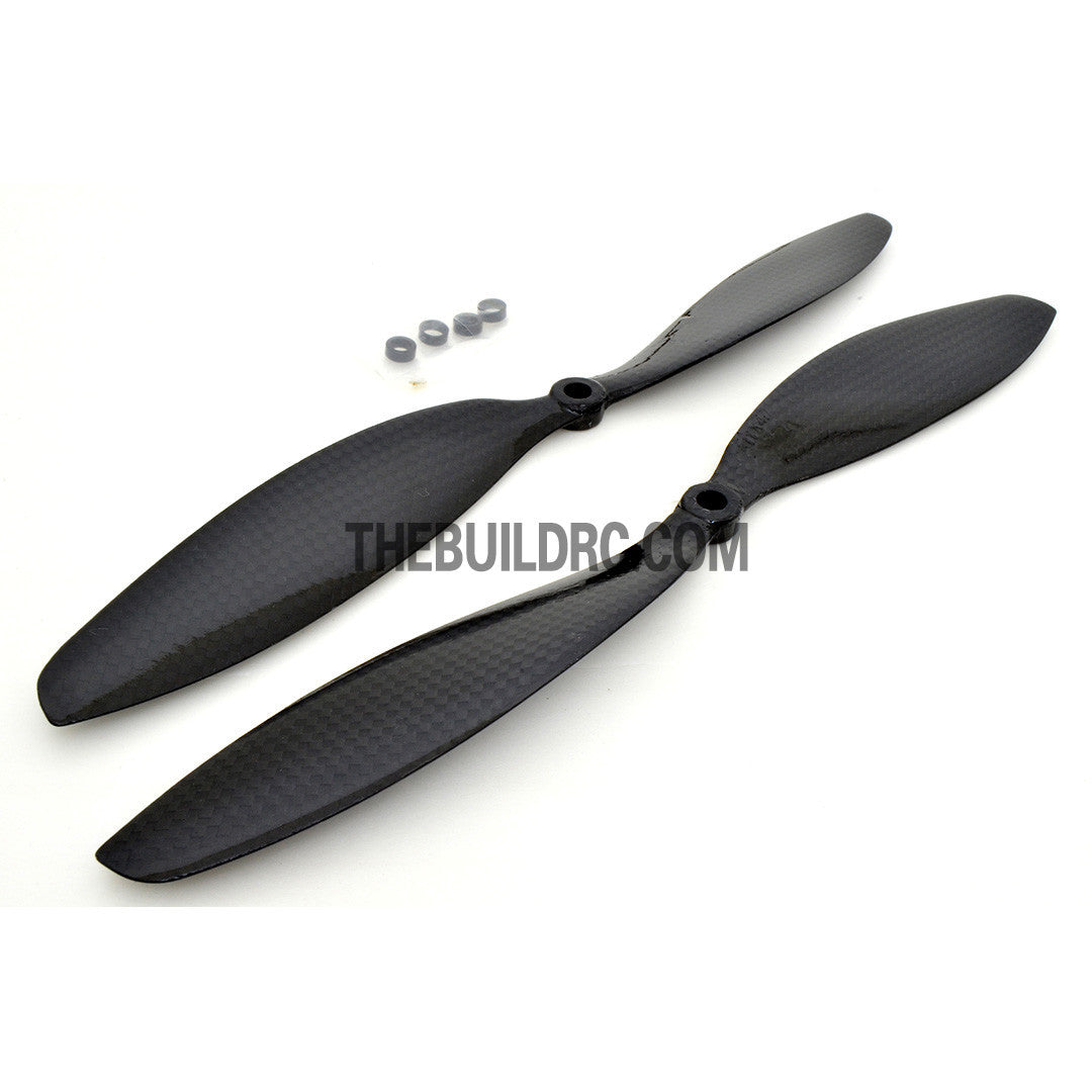 11 x 4.7" 1147 Carbon Fiber Propeller for RC R/c Multi Rotor Quadcopter (2pcs)