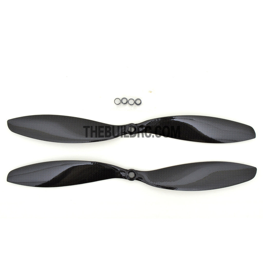 11 x 4.7" 1147 Carbon Fiber Propeller for RC R/c Multi Rotor Quadcopter (2pcs)