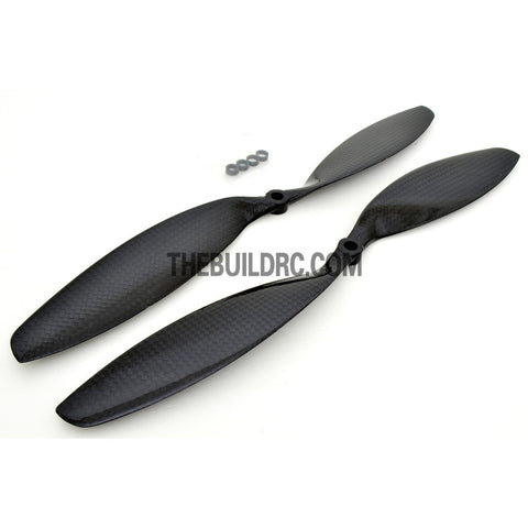 12 x 3.8" 1238 Carbon Fiber Propeller for RC R/c Multi Rotor Quadcopter (2pcs)