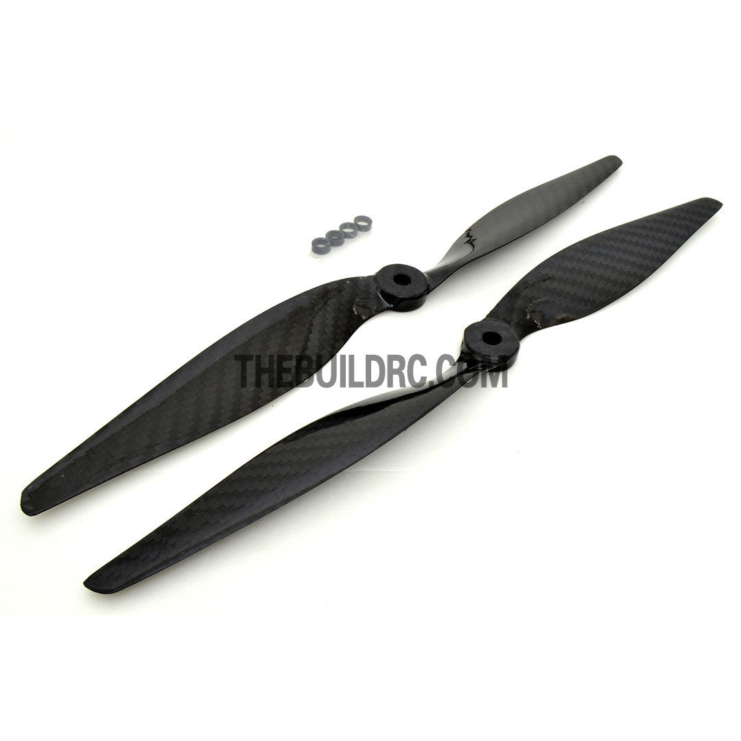 12 x 6" 1260 Carbon Fiber Propeller for RC R/c Multi Rotor Quadcopter (2pcs)
