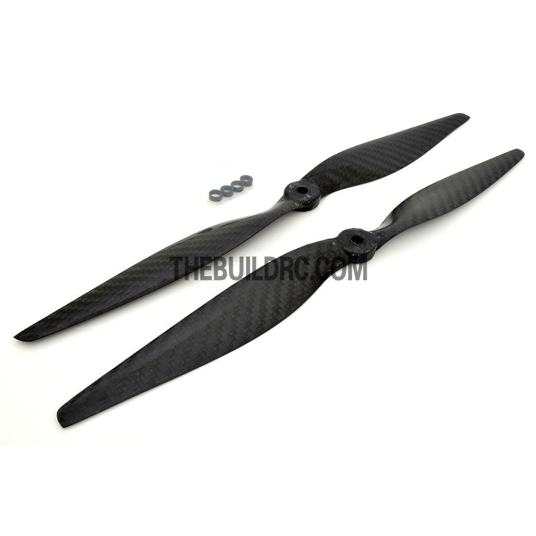 13 x 4" 1340 Carbon Fiber Propeller for RC R/c Multi Rotor Quadcopter (2pcs)