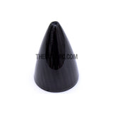 2.25" / 57.15mm Bullet Shape Carbon Fiber Spinner with Backplate (Sharp)