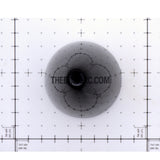 2.25" / 57.15mm Bullet Shape Carbon Fiber Spinner with Backplate (Sharp)