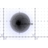 2.5" / 63.5mm Bullet Shape Carbon Fiber Spinner with Backplate (Sharp)