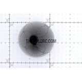 3.5" / 88.9mm Bullet Shape Carbon Fiber Spinner with Backplate (Sharp)