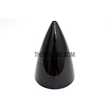 5" / 127mm Bullet Shape Carbon Fiber Spinner with Backplate (Sharp)