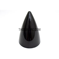 5" / 127mm Bullet Shape Carbon Fiber Spinner with Backplate (Sharp)