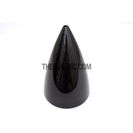 6" / 152.4mm Bullet Shape Carbon Fiber Spinner with Backplate (Sharp)