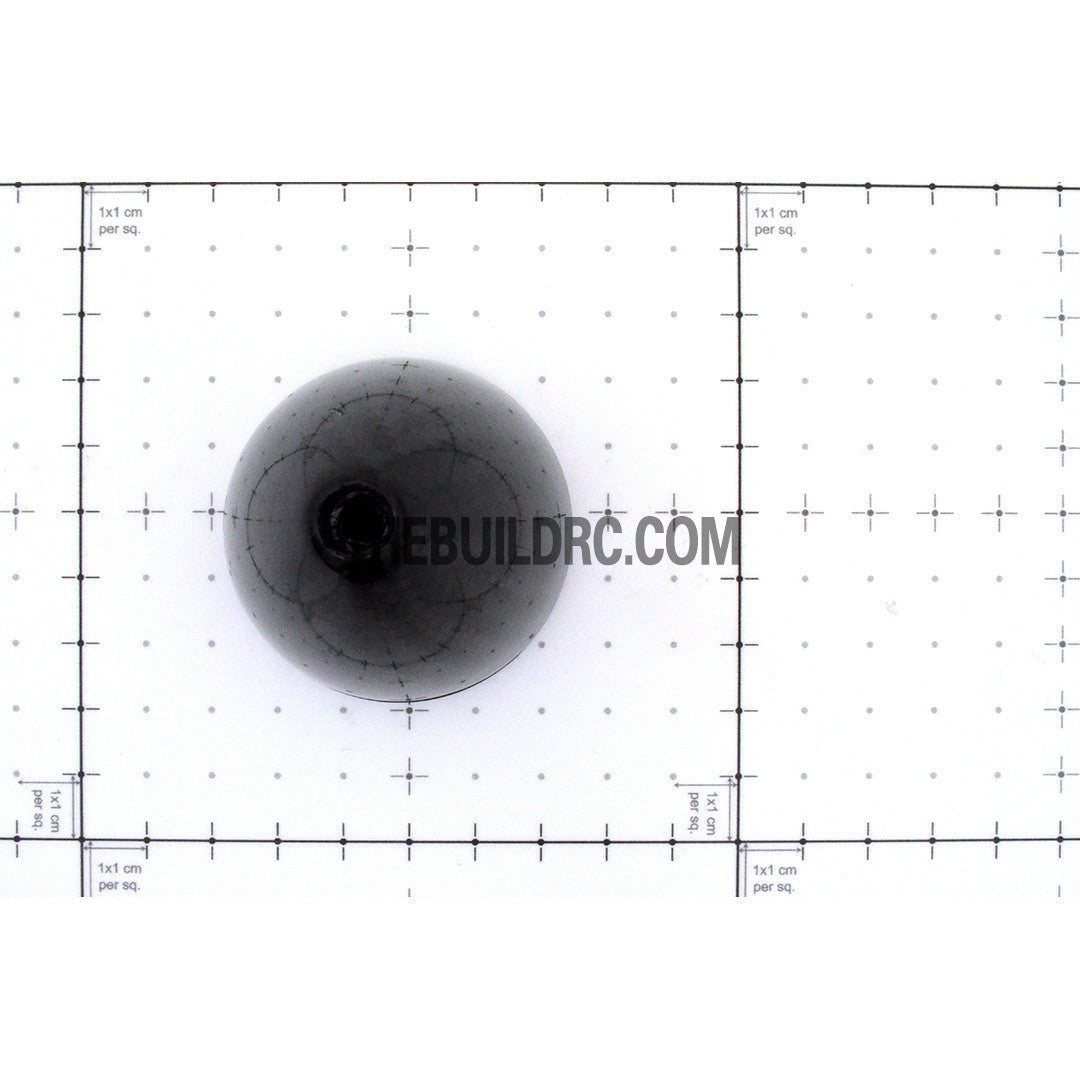 2" / 50.8mm Bullet Shape Carbon Fiber Spinner with Backplate (Round)