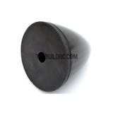 2.5" / 63.5mm Bullet Shape Carbon Fiber Spinner with Backplate (Round)