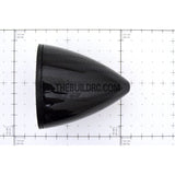 2.5" / 63.5mm Bullet Shape Carbon Fiber Spinner with Backplate (Round)