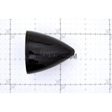 2.75" / 69.85mm Bullet Shape Carbon Fiber Spinner with Backplate (Round)