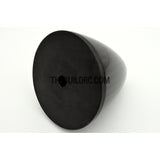 3.25" / 82.55mm Bullet Shape Carbon Fiber Spinner with Backplate (Round)