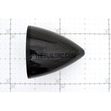 3.25" / 82.55mm Bullet Shape Carbon Fiber Spinner with Backplate (Round)