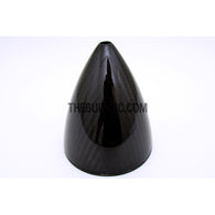 4" / 101.6mm Bullet Shape Carbon Fiber Spinner with Backplate (Round)