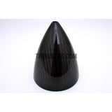 4.25" / 107.95mm Bullet Shape Carbon Fiber Spinner with Backplate (Round)
