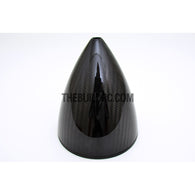 4.5" / 114.3mm Bullet Shape Carbon Fiber Spinner with Backplate (Round)
