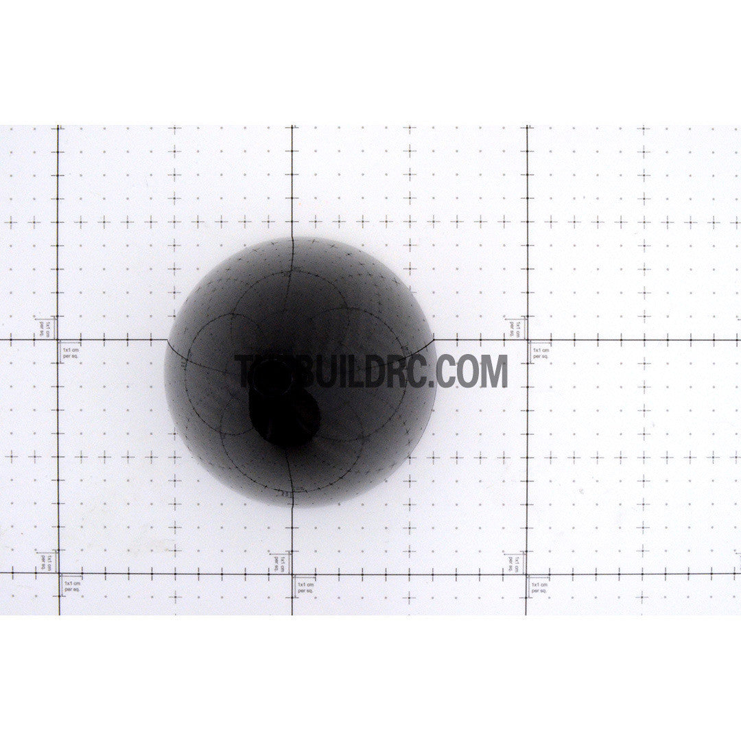 4.5" / 114.3mm Bullet Shape Carbon Fiber Spinner with Backplate (Round)