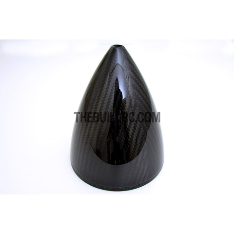 4.75" / 120.65mm Bullet Shape Carbon Fiber Spinner with Backplate (Round)