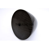 4.75" / 120.65mm Bullet Shape Carbon Fiber Spinner with Backplate (Round)