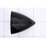 4.75" / 120.65mm Bullet Shape Carbon Fiber Spinner with Backplate (Round)