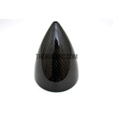 5.5" / 139.7mm Bullet Shape Carbon Fiber Spinner with Backplate (Round)