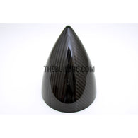 6" / 152.4mm Bullet Shape Carbon Fiber Spinner with Backplate (Round)