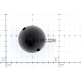 2" / 50.8mm Bullet Shape Carbon Fiber Spinner with Aluminium Backplate (Sharp)