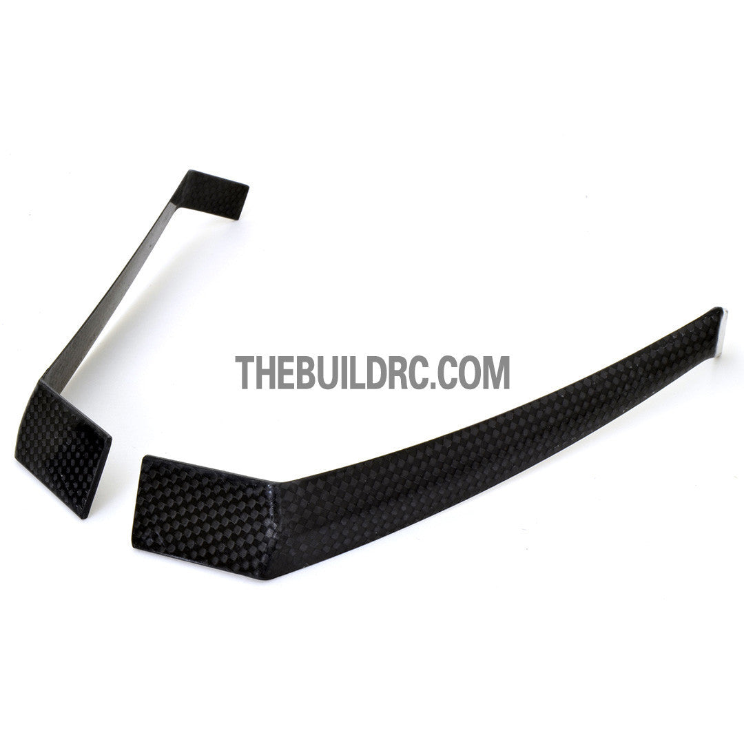 2 x 25 x 40 x 125mm Ultra Durable Carbon Fiber Split Landing Gear for F3A 30CC RC Plane