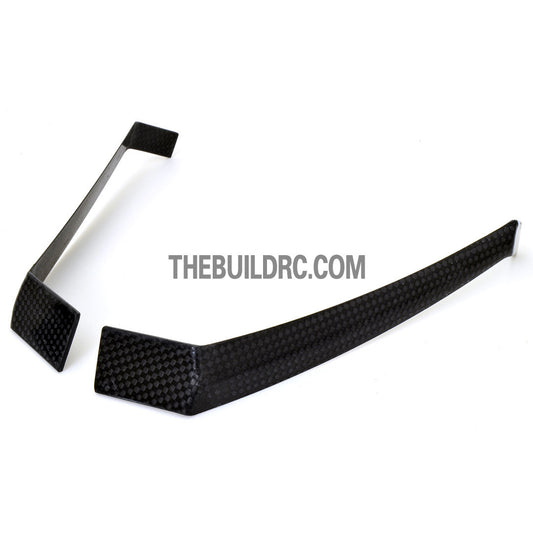 2 x 25 x 40 x 125mm Ultra Durable Carbon Fiber Split Landing Gear for F3A 30CC RC Plane