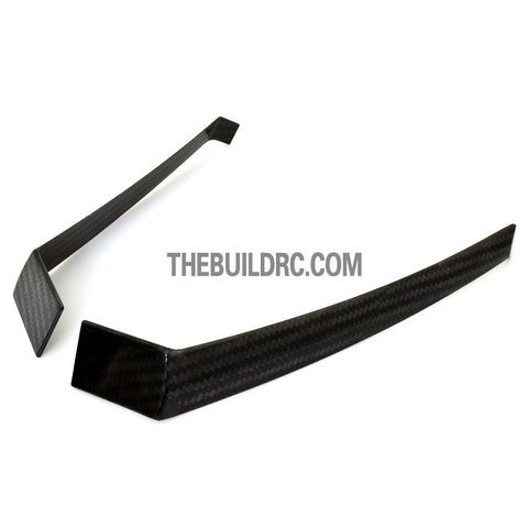 2.7 x 30 x 45 x 152mm Ultra Durable Carbon Fiber Split Landing Gear for F3A 50CC RC Plane