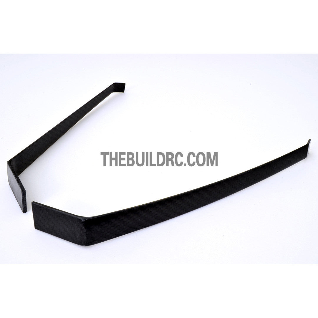 3.6 x 25 x 55 x 195mm Ultra Durable Carbon Fiber Split Landing Gear for F3A 90CC RC Plane