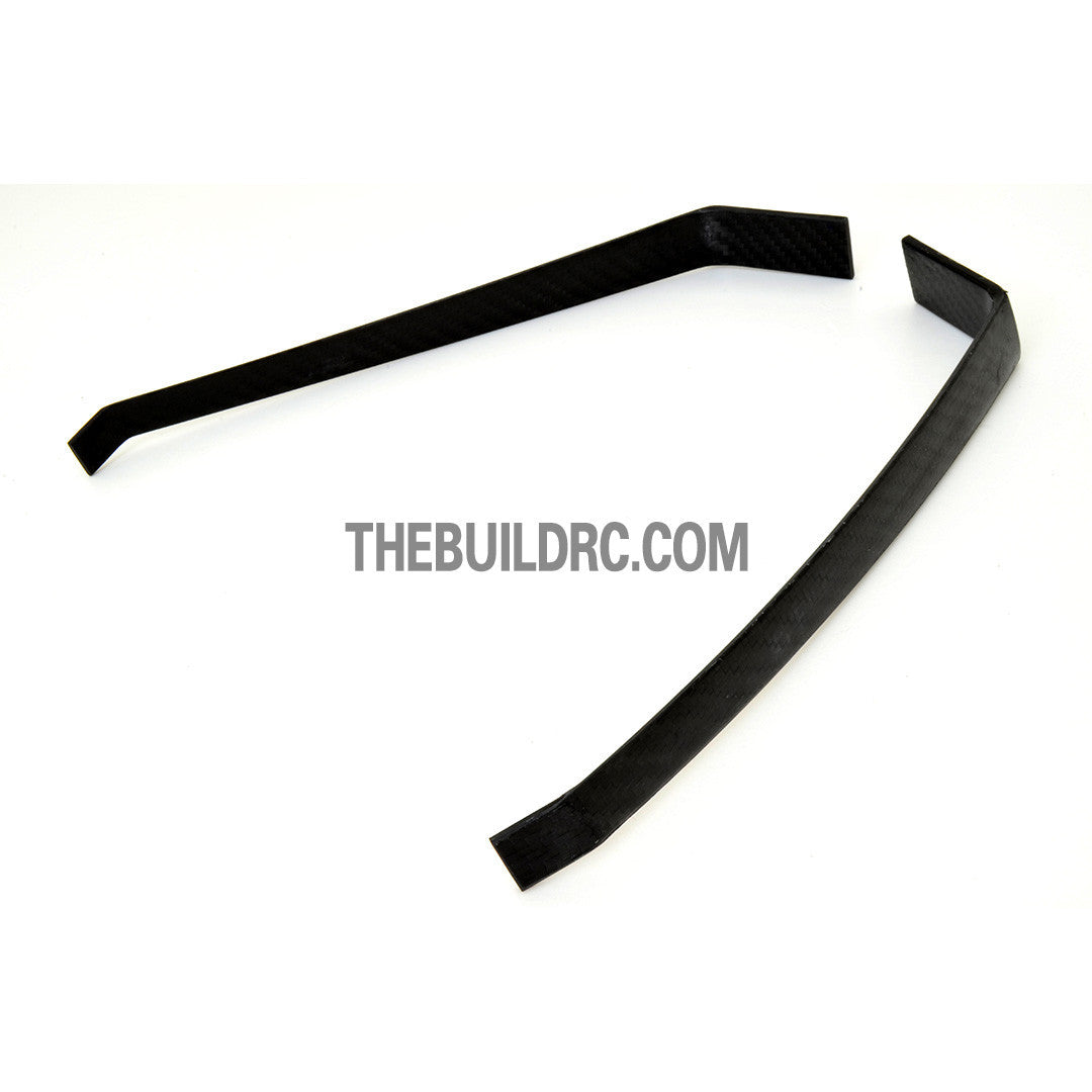 3.6 x 25 x 55 x 195mm Ultra Durable Carbon Fiber Split Landing Gear for F3A 90CC RC Plane