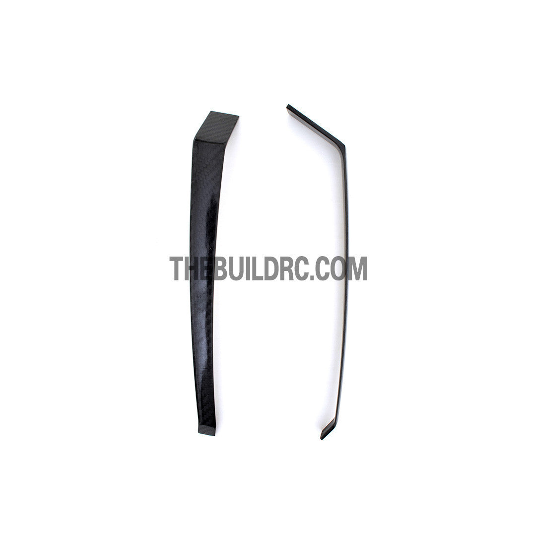 3.6 x 25 x 55 x 195mm Ultra Durable Carbon Fiber Split Landing Gear for F3A 90CC RC Plane