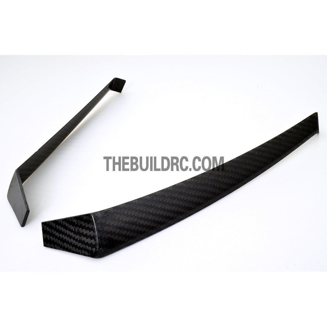 3.3 x 34 x 55 x 180mm Ultra Durable Carbon Fiber Split Landing Gear for F3A 90CC RC Plane