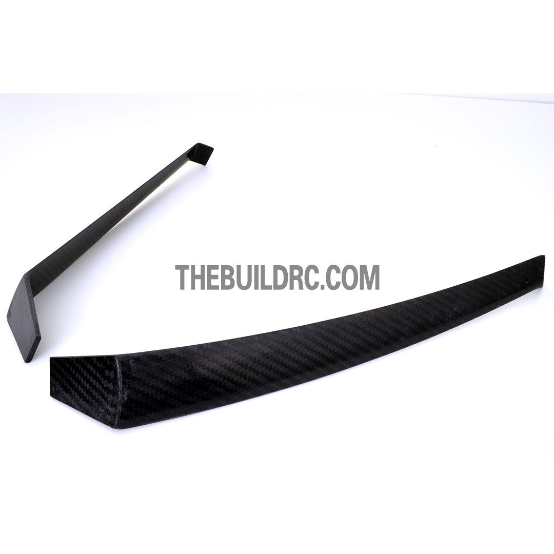 4.2 x 43 x 55 x 240mm Ultra Durable Carbon Fiber Split Landing Gear for F3A 160CC RC Plane